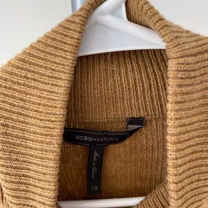 BCBG Max Azria Tan Ribbed dress